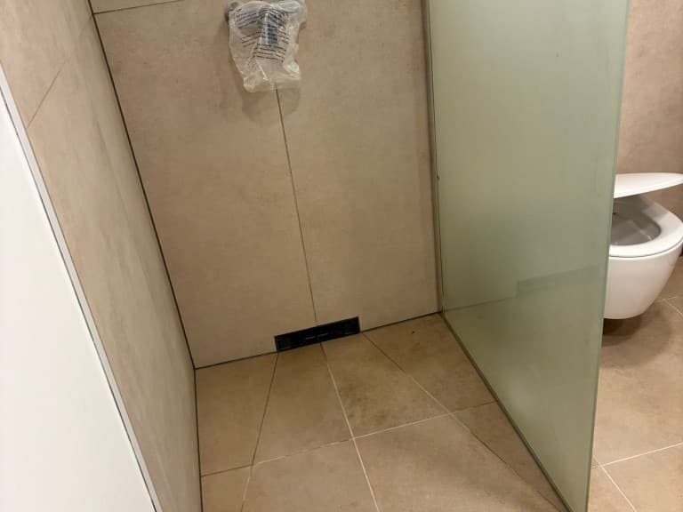Fertiges Badezimmer