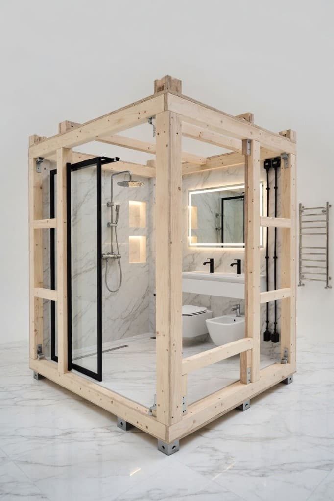 Vorgefertigtes Badezimmer-Modul